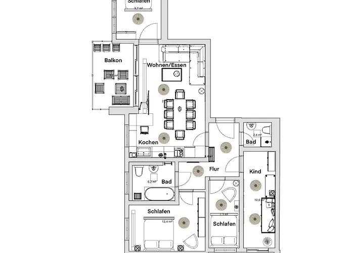 Pineapple - Zwinger Vi - 98qm - 1x Free Parking